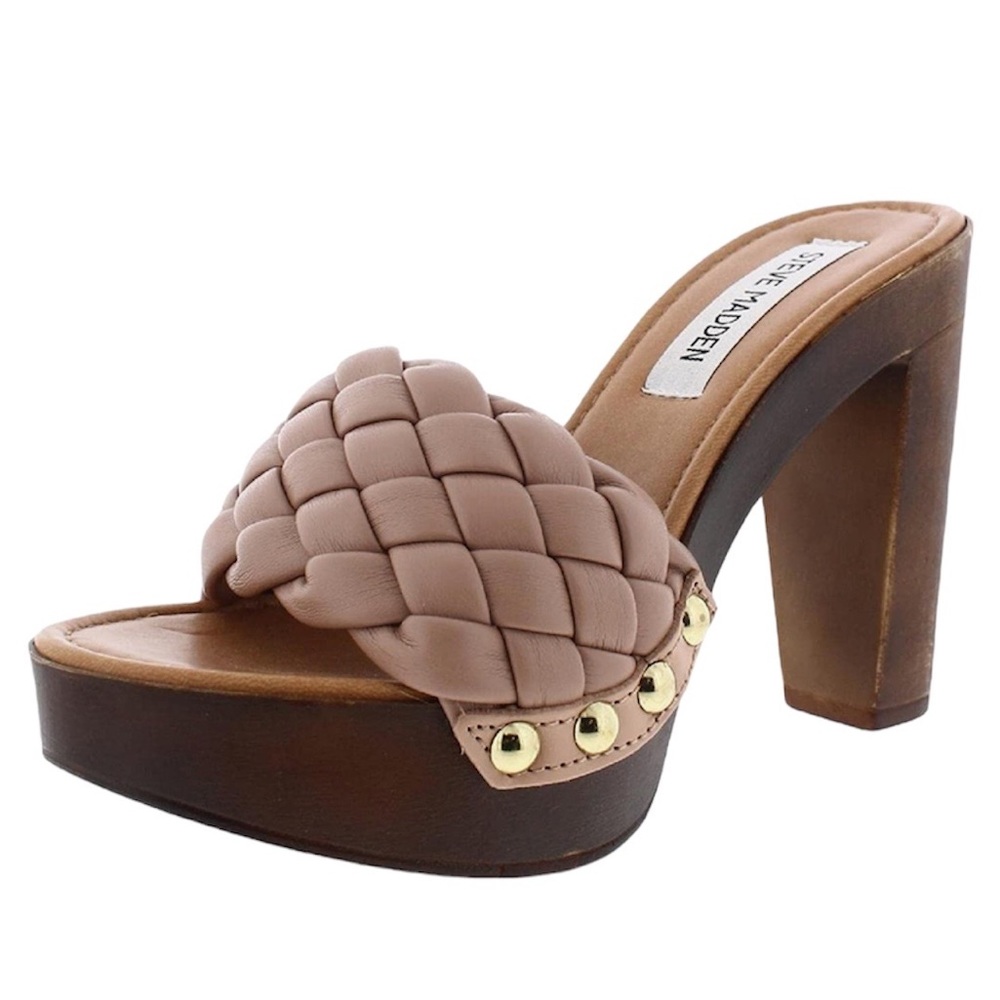 Steve Madden Kashtyn Platform Slide NWOB Size:7.5